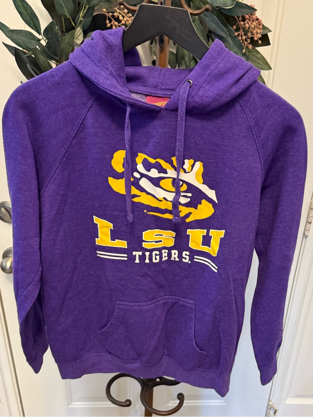 Campus Heritage LSU Tigers College Hoodie Sweatshirt S